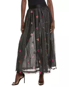 Юбка-трапеция Gracia Tutu Tulle Heart, черный