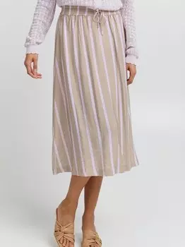 Юбка-Трапеция ihelda Ichi, бежевый