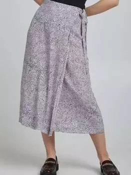 Юбка-Трапеция иххарена Ichi, фиолетовый