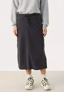 Юбка-трапеция JANAYA Part Two, антрацит