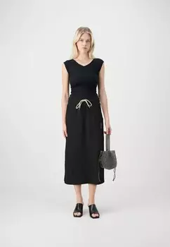 Юбка-трапеция JAPAN LOGO MIDI SKIRT GAP, черный