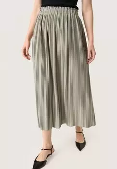 Юбка-трапеция LSIVONE Soaked in Luxury, зеленый
