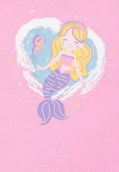 Юбка-трапеция Nmfvigea Skirt Set Name it, бонбон/синий