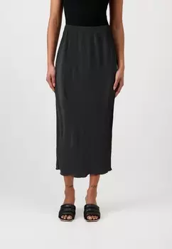 Юбка-трапеция ONLKALYA PLISSE MIDI SKIRT ONLY Tall, черный