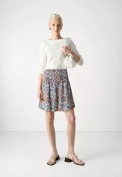 Юбка-трапеция VMSIS SMOCK SHORT SKIRT Vero Moda, белый