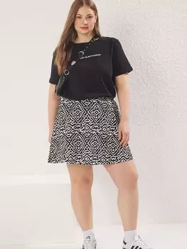 Юбка Trendyol Curve, черный