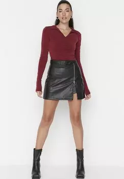 Юбка Trendyol, цвет black