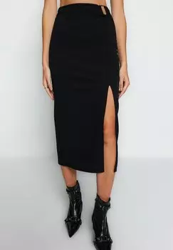 Юбка Trendyol STIJLVOL / NACHT, черный