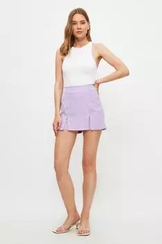 Юбка Trendyol супермини с двойными разрезами