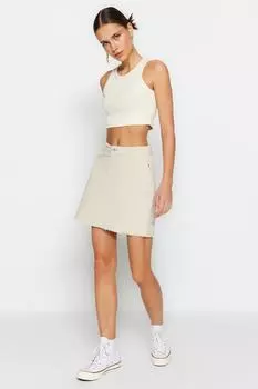 Юбка TRENDYOLMLLA, экру
