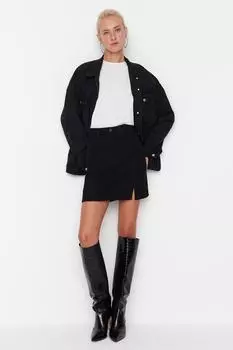 Юбка TRENDYOLMLLA, черный