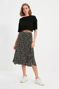 Юбка TRENDYOLMLLA, черный