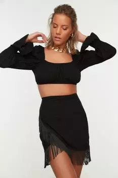 Юбка TRENDYOLMLLA, черный