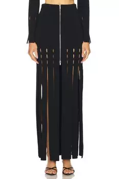 Юбка триана Nanushka, черный