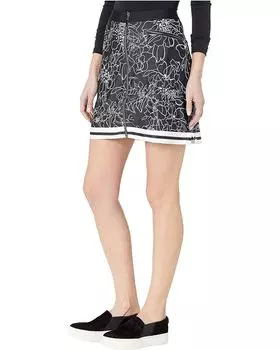 Юбка Tribal Zip Front Skirt w/ Inner Shorts, цвет Jet Black