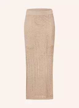 Юбка трикотажная civanilla Cinque, коричневый