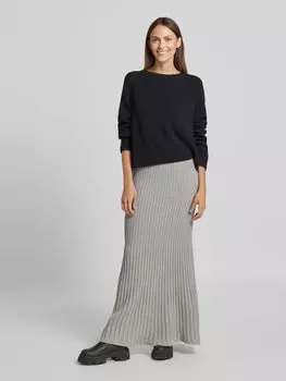 Юбка трикотажная из смеси шерсти с кашемиром Milano Italy