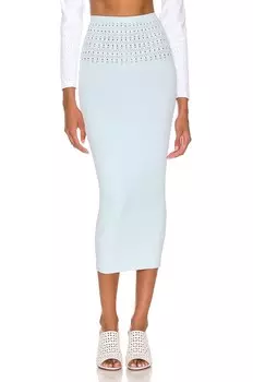 Юбка-труба ALAA, голубой