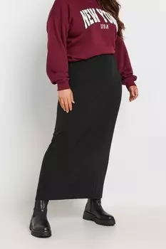 Юбка труба Yours Curve, черный