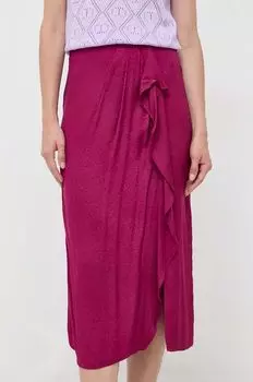 Юбка Twinset, фиолетовый