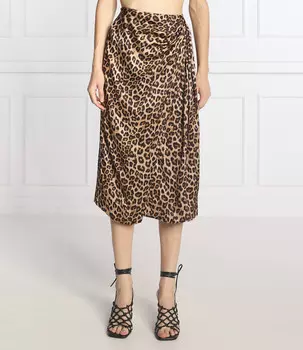 Юбка TWINSET, коричневый