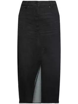 Юбка Ulla Popken Jeans, черный
