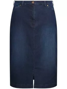 Юбка Ulla Popken Jeans, синий