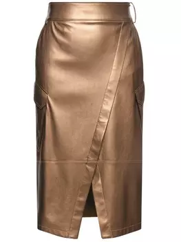 Юбка Ulla Popken Midi, цвет gold kupfer