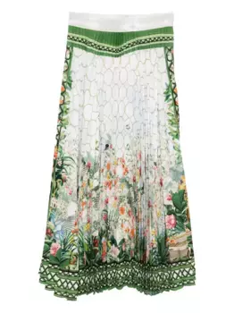 Юбка-уни Mary Katrantzou, синий