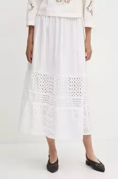 Юбка United Colors of Benetton, белый