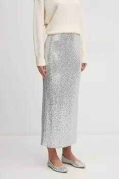 Юбка United Colors Of Benetton, серебряный