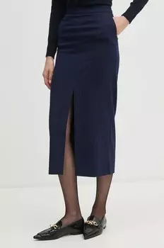 Юбка United Colors of Benetton, темно-синий