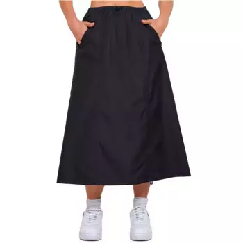 Юбка Urban Classics Ripstop Parachute High Waist Midi Skirt, черный