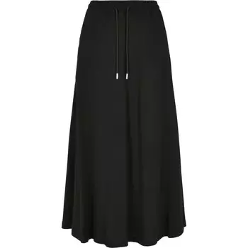 Юбка Urban Classics Viscose Midi, черный