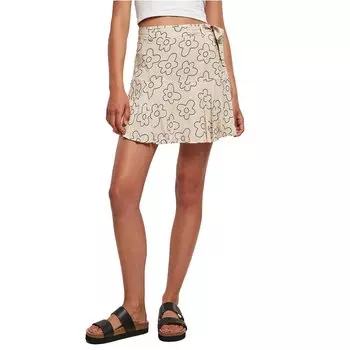 Юбка Urban Classics Viscose Short, бежевый