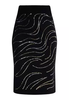 Юбка usha BLACK LABEL, черный