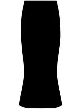 Юбка узкого кроя Galvan, черный