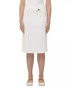 Юбка Валентина Herv Lger, белый