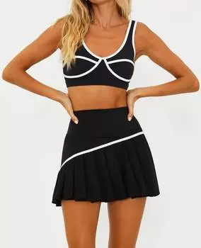 Юбка Venus в черном/белом цвете Beach Riot