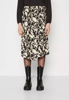 Юбка Vero Moda ЮБКА VMNORA С ЗАВЯЗКАМИ, цвет oatmeal/nora