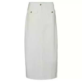 Юбка Vero Moda Luna Pocket Long, бежевый