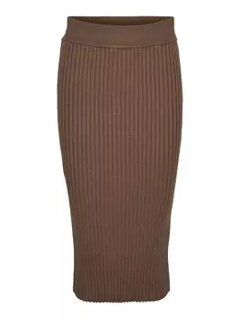 Юбка Vero Moda MOA, коричневый