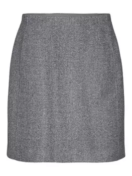 Юбка VERO MODA, пятнистый серый