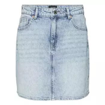 Юбка Vero Moda Tessa denim skirt, синий