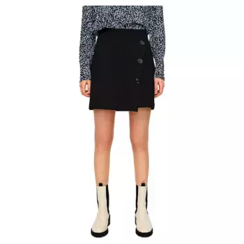 Юбка Vero Moda Tyra short skirt, черный