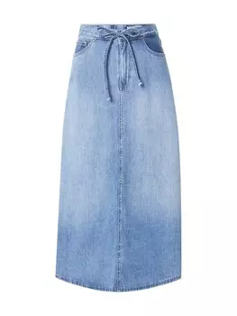 Юбка VERO MODA VMHilla, синий деним