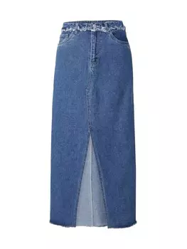 Юбка VERO MODA VMLOUISA, синий деним