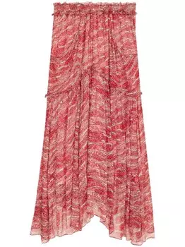Юбка Veronique MARANT TOILE, красный