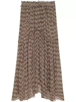 Юбка Veronique MARANT TOILE, зеленый