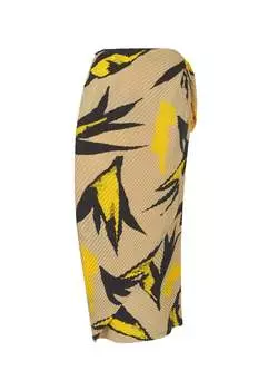 Юбка vigor pleats Issey Miyake, бежевый